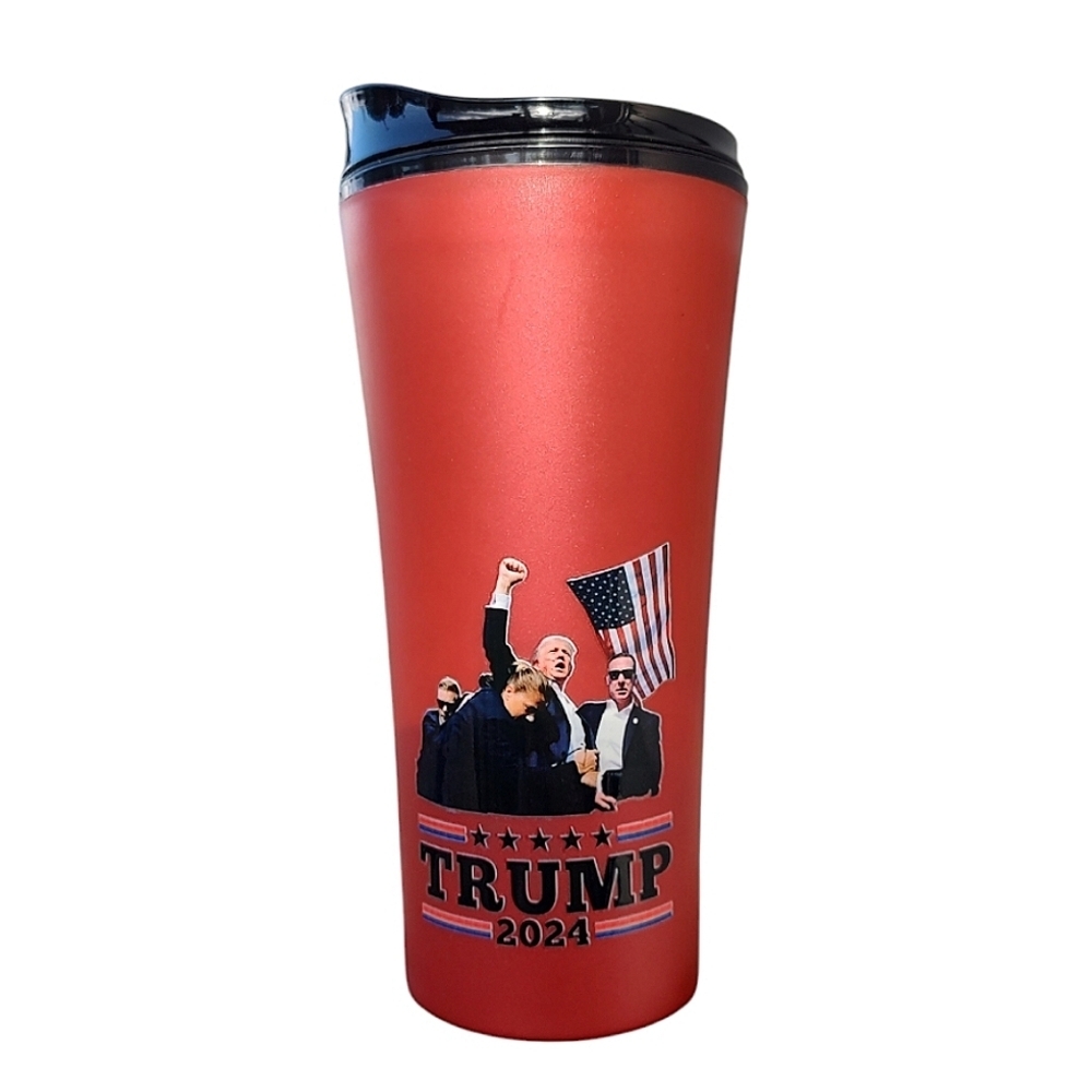 Red Trump 2024 Travel Mug